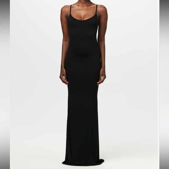 NEW Naked Wardrobe Black Snatching NW SLIP MAXI DRESS - Picture 3 of 7